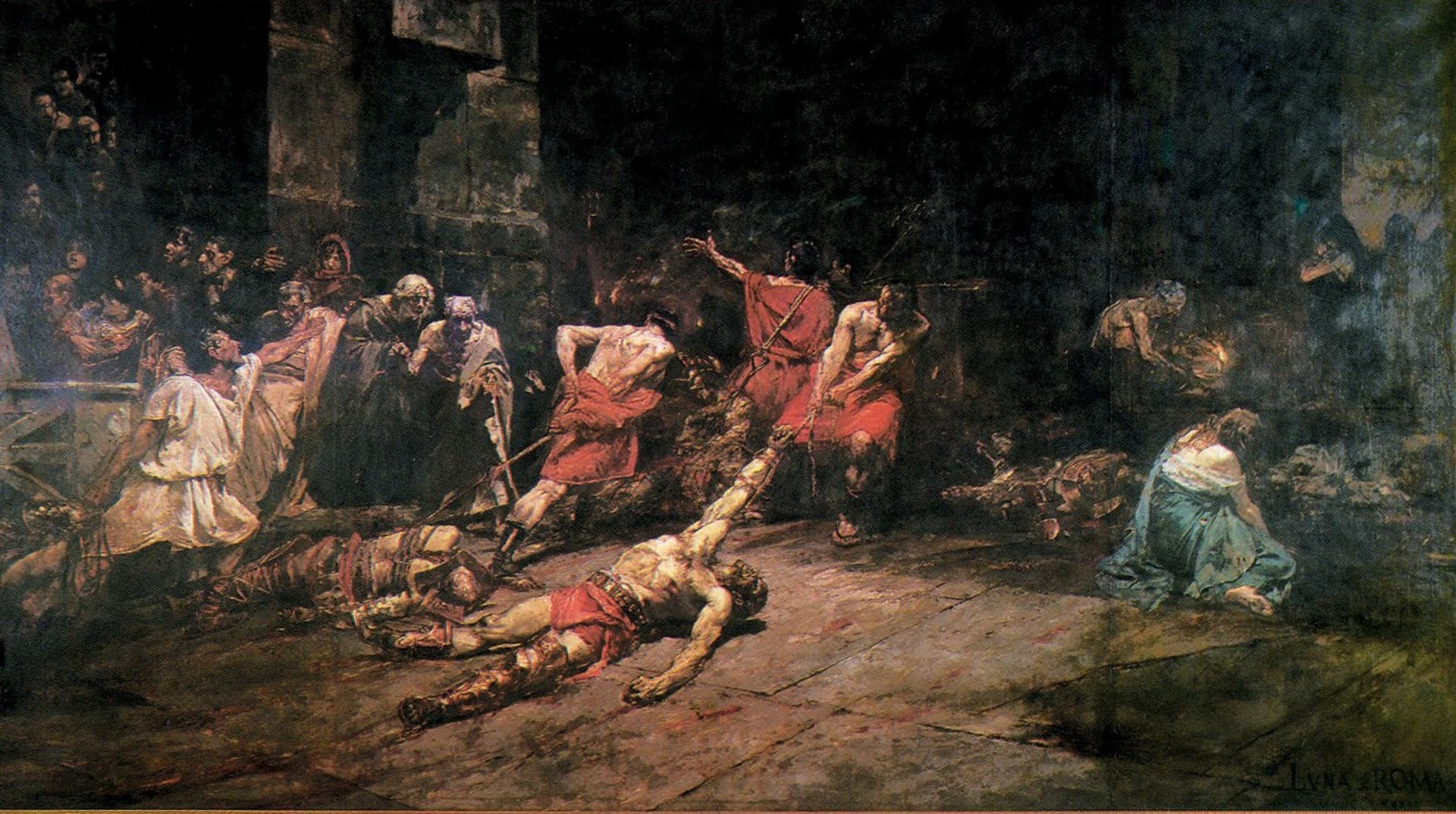 Spoliarium by Juan Luna